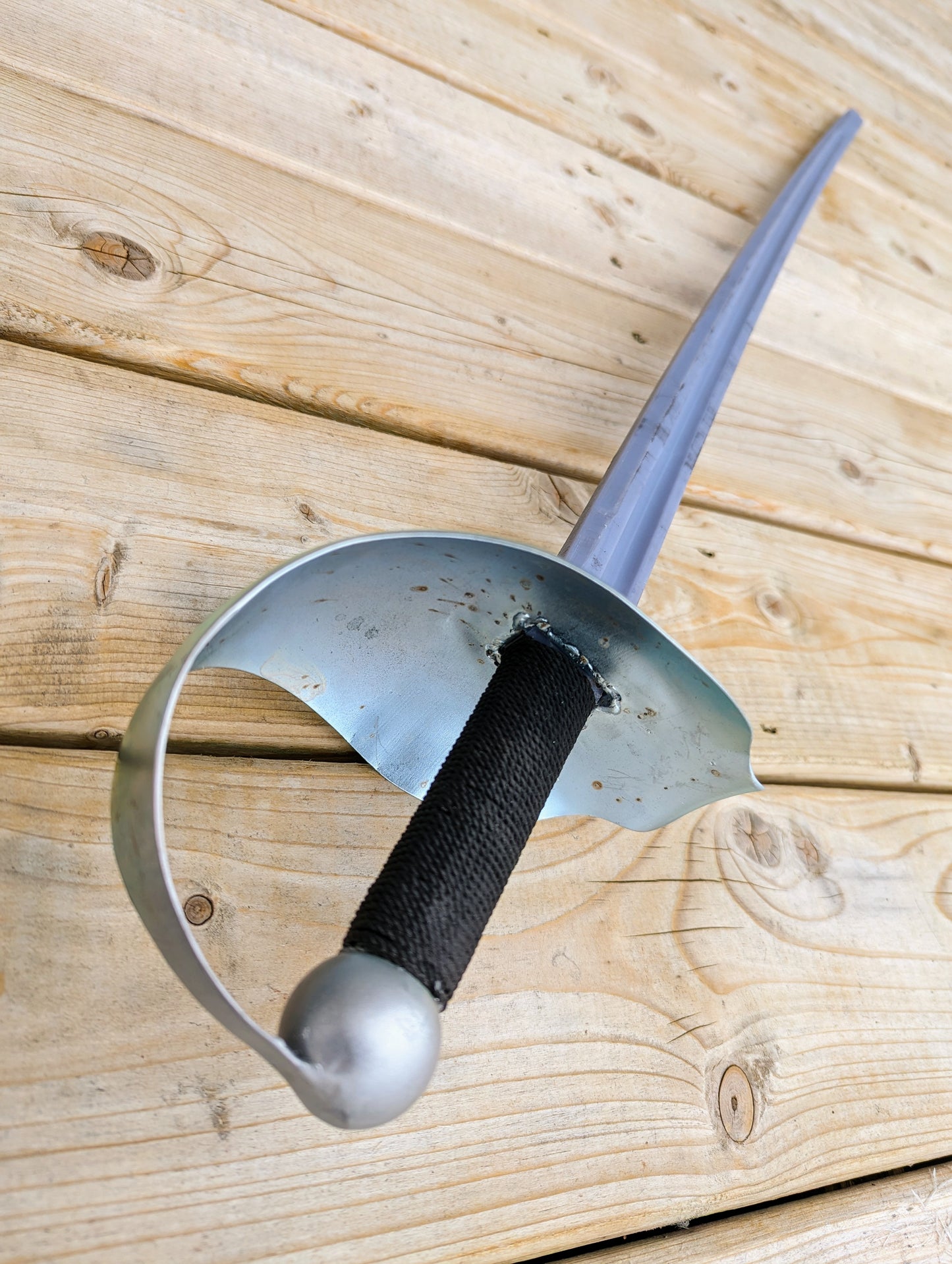Black Fencer Synthetic 1864 Bowl Gymnasium Sword V2