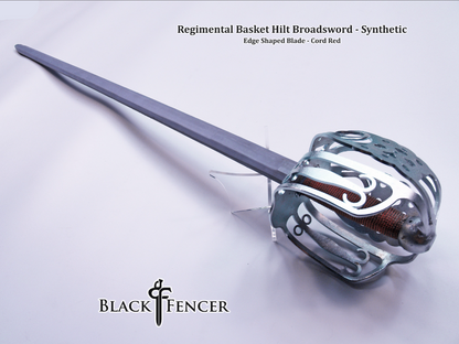 Black Fencer Regimental Basket Hilt Synthetic