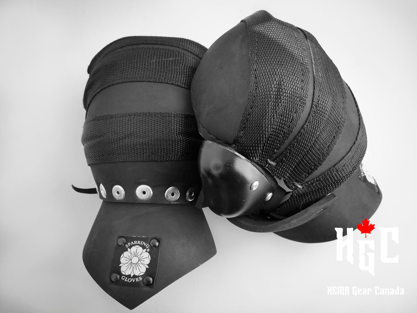 Sparring Gloves Mittens with Hourglass Cuffs